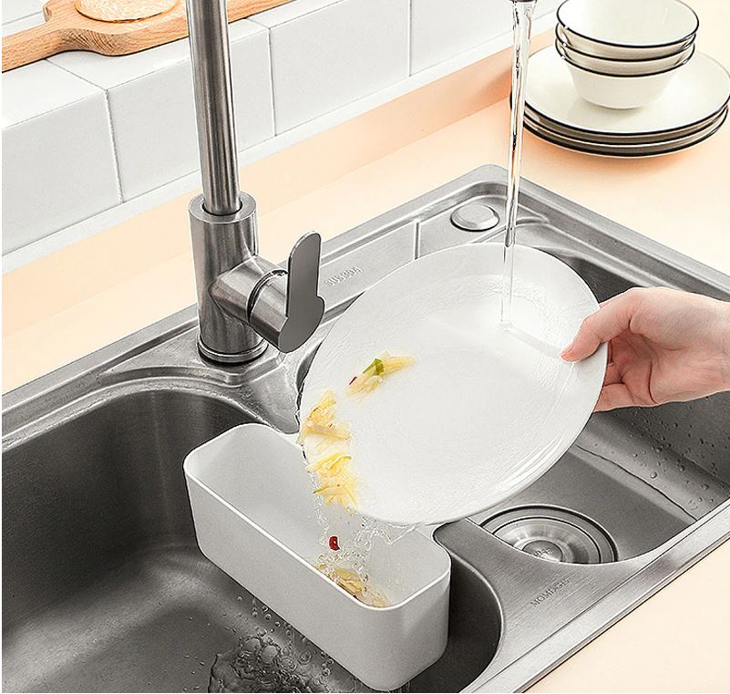 SINK-SIDE STRAINER/CADDY